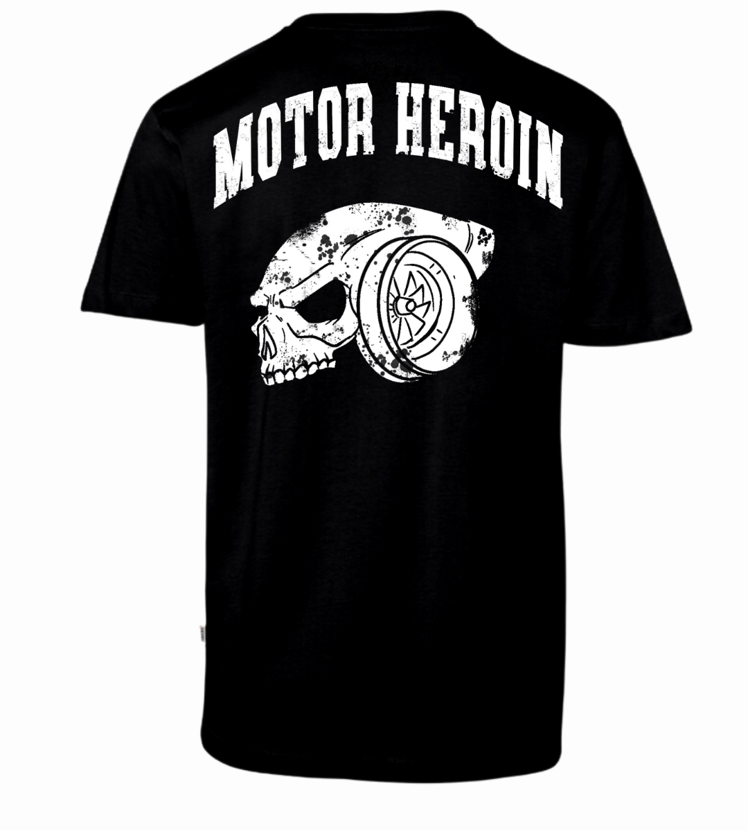 T-Shirt Totenkopf turbo schwarz