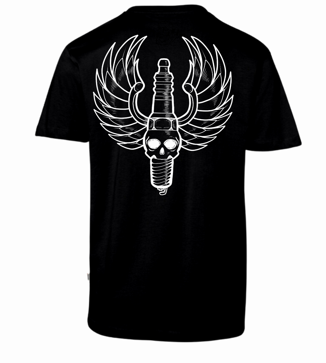 T-Shirt Übergröße Motor Heroin fliegender Stecker